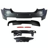 Suvneer Motorsports 528 M Sport Diffuser / Yes Suvneer MS Designed F10 Rear Bumper F10MTRR0-PDC+F10MTDIF528