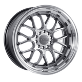 F1R F1R F21 19" 5x100/114.3 Hyper Black w/ Polish Lip