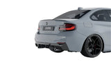 Zaero Design BMW M235i & M240i F22 F23 EVO-1 Gloss Black Rear Diffuser by Zaero Design ZA-F22-DF