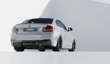Zaero Design BMW M235i & M240i F22 F23 EVO-1 Gloss Black Rear Diffuser by Zaero Design ZA-F22-DF
