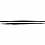 Suvneer Motorsports Suvneer MP Designed F Series Carbon Fiber Side Skirt Extensions F22MTSIDESPL-CF