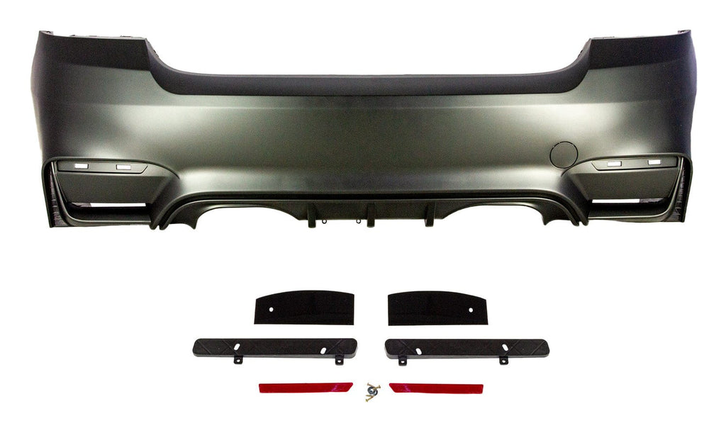 M4 Designed F32 Rear Bumper | F32M4RR-PDC – UroTuning