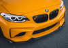 Zaero Design BMW M2 OG F87 EVO-S Gloss Black Front Splitter