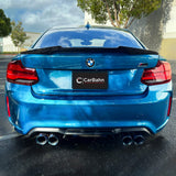 CarBahn Gloss Carbon Fiber Rear Spoiler - BMW M2 by CarBahn CBF8X-8020