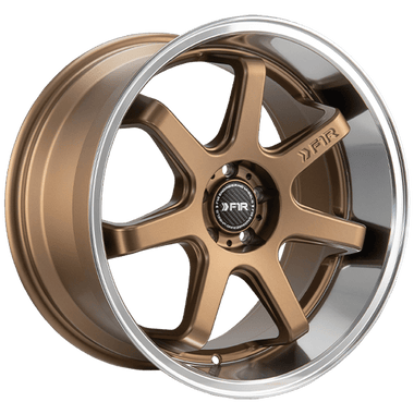 F1R F1R FC7 18" 5x112 Satin Bronze w/ Polish Lip