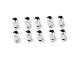 Lug Nuts - Acorn / Cone Seat / Silver / 14x1.5 (Set Of 10) by DTM Design FCA-70023B-QTY10