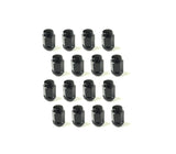 UroTuning Kits Lug Nut - Acorn - Cone - 12x1.5 - Black (set of 16) FCA 70022BK Qty16