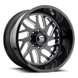 Fuel Wheels DD29 FF29 30" 8x165.1 Gloss Brushed Polished by Fuel Offroad DD2930608D45L