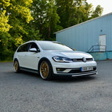 CJM Industries Front Lip for MK7 Alltrack Bumper mounted splitter (Facelift 2018-2019) by CJM Industries FL-7AT