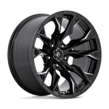 Fuel Wheels D803 Flame 20" 5x127 Gloss Black Milled by Fuel Offroad D80320007547
