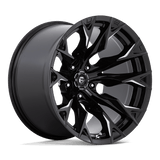 Fuel Wheels D803 Flame 20" 5x127 Gloss Black Milled by Fuel Offroad D80320207547