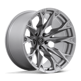 Fuel Wheels D806 Flame 22" 5x127 Platinum by Fuel Offroad D80622207547