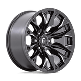 Fuel Wheels D803 Flame 20" 6x139.7 Gloss Black Milled by Fuel Offroad D80320008447