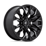 Fuel Wheels D803 Flame 20" 6x139.7 Gloss Black Milled by Fuel Offroad D80320908457