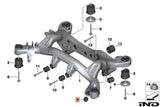Fall-Line Motorsports E9X M3 / E82 1M Lower Tension Arm Bearing - Inner | FLM-E9X-1BLTABI