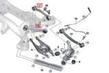 Fall-Line Motorsports E9X M3 / E82 1M Rear Upper Control Arm Set | FLM-E9X-1FWUAK