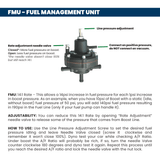 6AN 10-100 PSI Fuel management unit by SPA Performance CMBVLR04T040170
