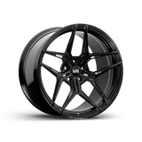 Variant Wheels ZENO 19" Custom Drill Gloss Black by Variant Wheels