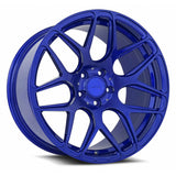 MRR FS1 18" 5x100 up to 5x130 Candy Blue (Custom Drilled) by MRR Wheels