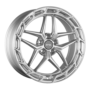 F1R FS5 18" 5x112 Machine Silver by F1R