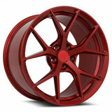 MRR FS6 21" 5x120 Candy Red by MRR Wheels