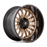 Fuel Wheels D797 ARC 22" 5x114.3/5x127 Platinum Bronze With Black Lip by Fuel Offroad D79722202647
