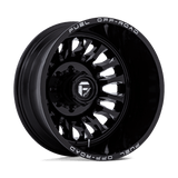 Fuel Wheels D868 ARC Dually 20" 8x210 Gloss Black Milled by Fuel Offroad D86820829325