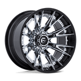 Fuel Wheels FC402 Catalyst 20" 8x170 Chrome With Gloss Black Lip by Fuel Offroad FC402PB20908701
