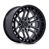 Fuel Wheels FC874 Celsius 20" 6x135 Matte Gunmetal W/ Matte Black Lip by Fuel Offroad FC874AB20106318N