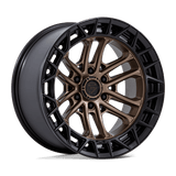 Fuel Wheels FC874 Celsius 20" 6x135 Matte Bronze W/ Matte Black Lip by Fuel Offroad FC874ZB20106318N