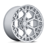 Fuel Wheels FC873 Charger 17" 6x135 Gloss Silver W/ Machined Face by Fuel Offroad FC873SD17906301