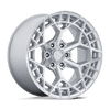 Fuel Wheels FC873 Charger 17" 6x139.7 Gloss Silver W/ Machined Face - 17x9 et1 / 6x139.7 / cb106.1