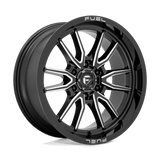 Fuel Wheels D761 Clash 20" 6x139.7 Gloss Black Milled by Fuel Offroad D76120908450