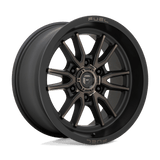 Fuel Wheels D762 Clash 18" 6x120 Matte Black Double Dark Tint by Fuel Offroad D76218909450