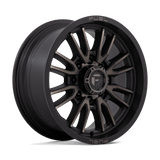 Fuel Wheels D762 Clash 20" 8x165.1 Matte Black Double Dark Tint by Fuel Offroad D76220908257