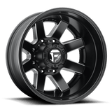 Fuel Wheels D538 Maverick 22" 8x200 Matte Black Milled by Fuel Offroad D53822829235