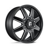 Fuel Wheels D538 Maverick 24" 8x210 Matte Black Milled by Fuel Offroad D538248293