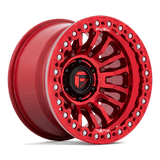 Fuel Wheels FC125 Rincon Beadlock 17" 6x139.7 Candy Red by Fuel Offroad FC125QX17906838N