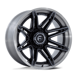 Fuel Wheels FC401 Brawl 22" 6x139.7 Gloss Black With Brushed Gray Tint Face & Lip by Fuel Offroad FC401BT22106818N