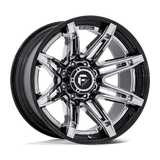 Fuel Wheels FC401 Brawl 22" 6x135 Chrome With Gloss Black Lip by Fuel Offroad FC401PB22106318N