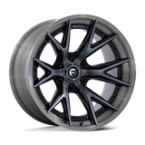 Fuel Wheels FC402 Catalyst 24" 6x135 Gloss Black With Brushed Gray Tint Face & Lip by Fuel Offroad FC402BT24126344N