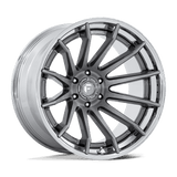 Fuel Wheels FC403 Burn 20" 6x135 Platinum With Chrome Lip by Fuel Offroad FC403AP20106318N