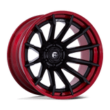 Fuel Wheels FC403 Burn 22" 5x127 Matte Black With Candy Red Lip by Fuel Offroad FC403MQ22105018N