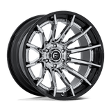 Fuel Wheels FC403 Burn 24" 5x127 Chrome With Gloss Black Lip by Fuel Offroad FC403PB24125044N
