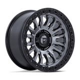 Fuel Wheels FC857 Rincon 17" 8x165.1 Matte Gunmetal With Black Lip by Fuel Offroad FC857AB17908001