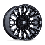 Fuel Wheels FC865 Strike 20" 5x139.7/5x150 Gloss Black Milled by Fuel Offroad FC865BE20108618N