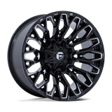 Fuel Wheels FC865 Strike 20" 8x180 Gloss Black Milled by Fuel Offroad FC865BE20108818N