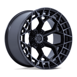 Fuel Wheels FC873 Charger 20" 6x135 Gloss Black Brushed Face Dark Tint by Fuel Offroad FC873BT20106318N