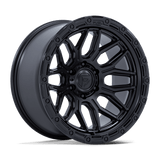 Fuel Wheels FC881 Surge 17" 6x135 Matte Black W/ Gloss Black Lip by Fuel Offroad FC881MB17906301