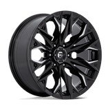 Fuel Wheels D803 Flame 20" 6x139.7 Gloss Black Milled by Fuel Offroad D80320908450